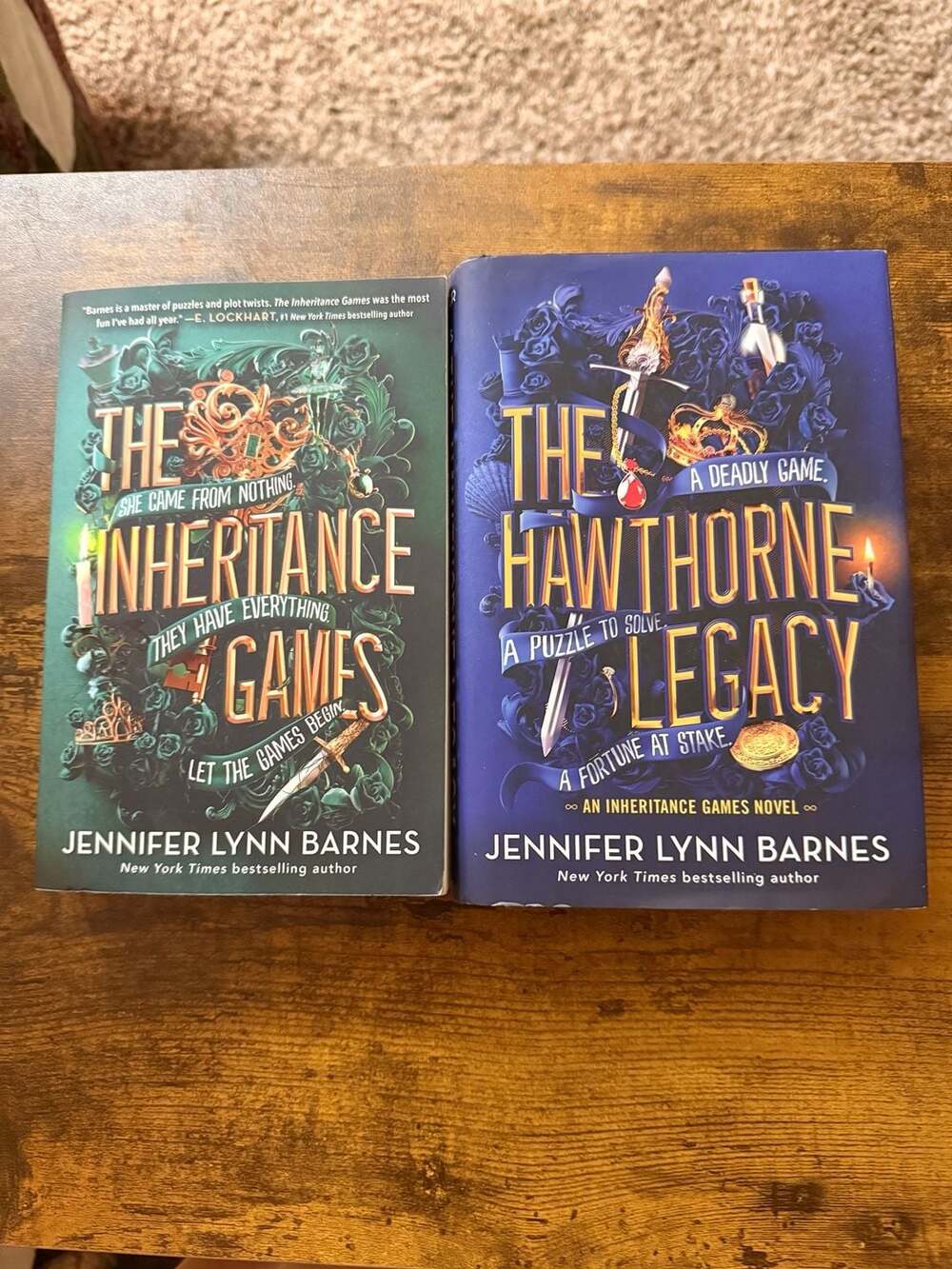 The Inheritance Games 1 & 2 by Jennifer Lynn Barnes